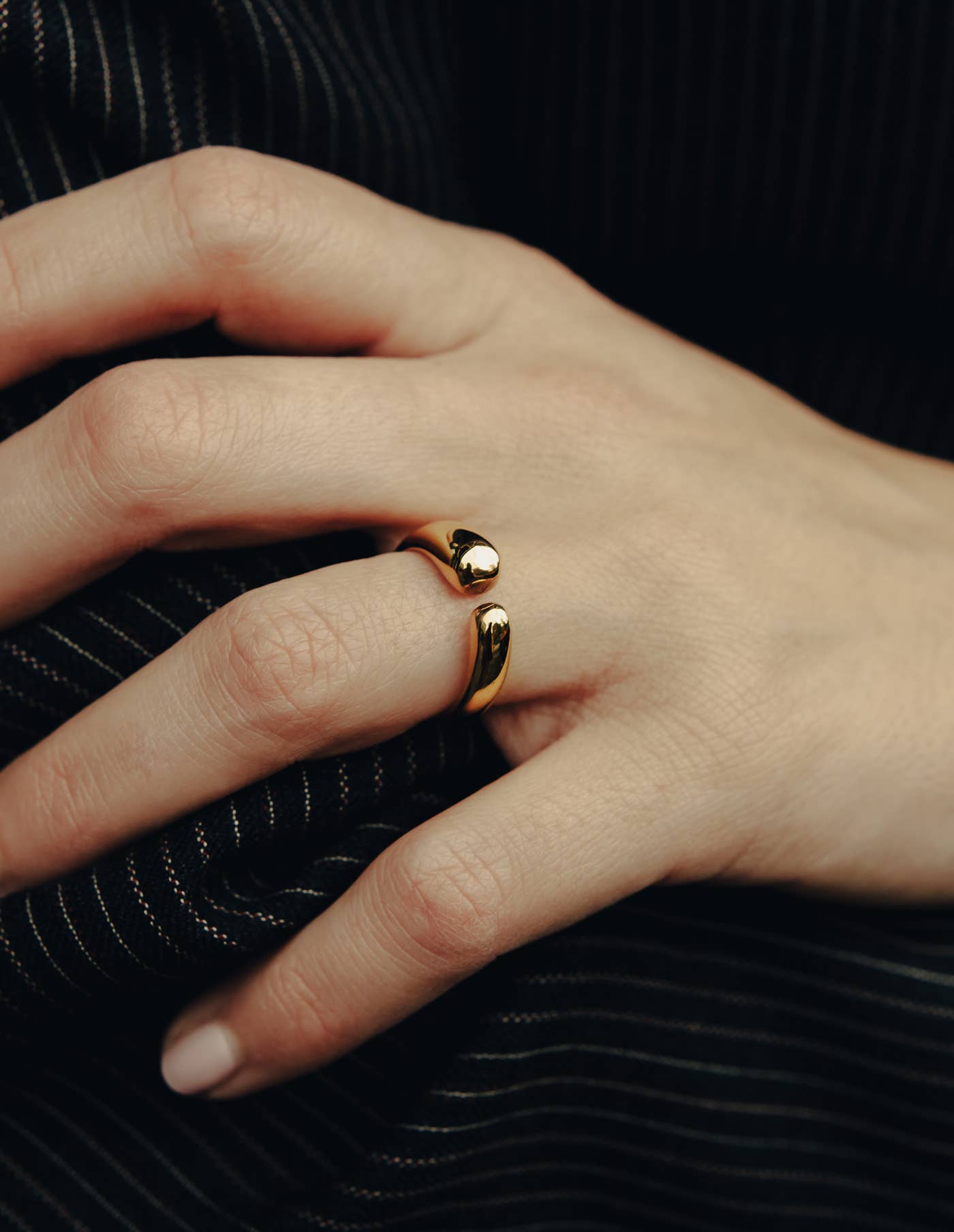 Open Dome Ring